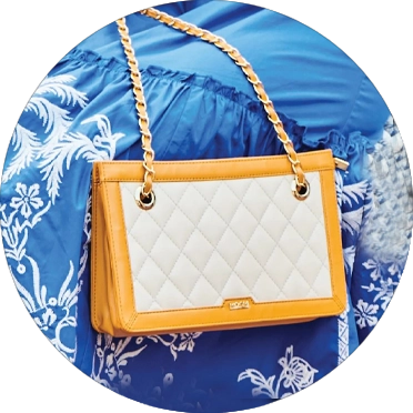 Blue in Handbags for Women